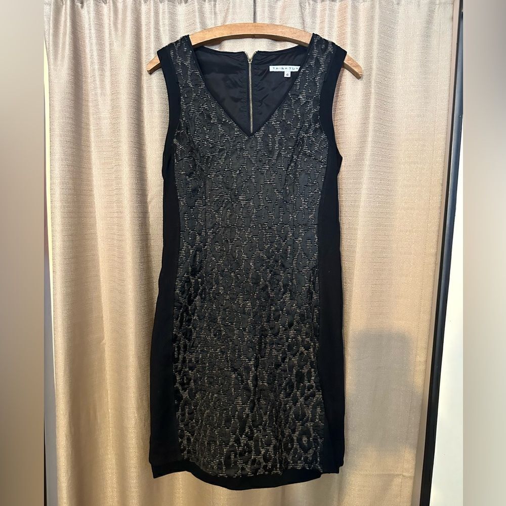 Trina Turk Black Mini Dress